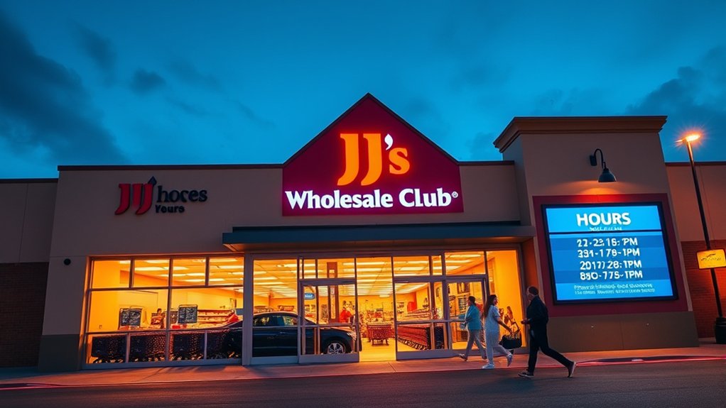 check bj s closing hours