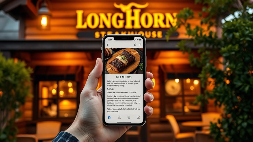 check longhorn holiday hours