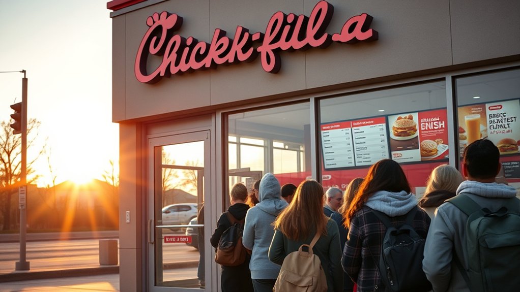 chick fil a breakfast hours end