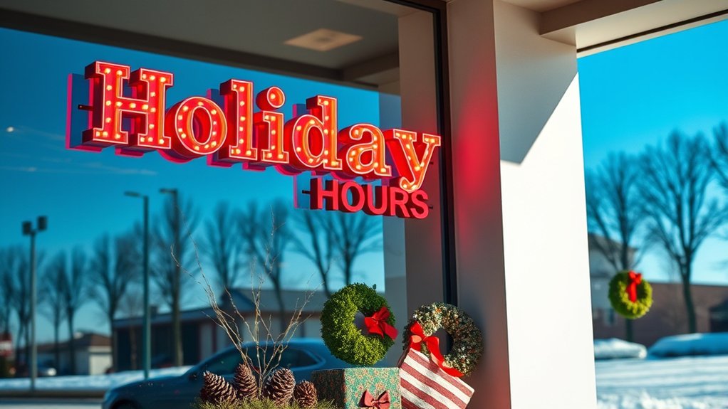 culver holiday hours search