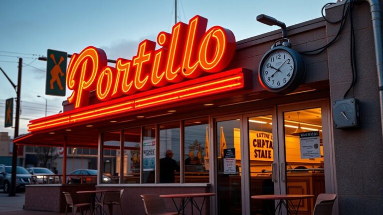 portillo s opening hours inquiry