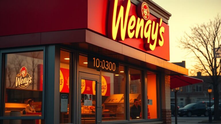 wendy s breakfast hours end