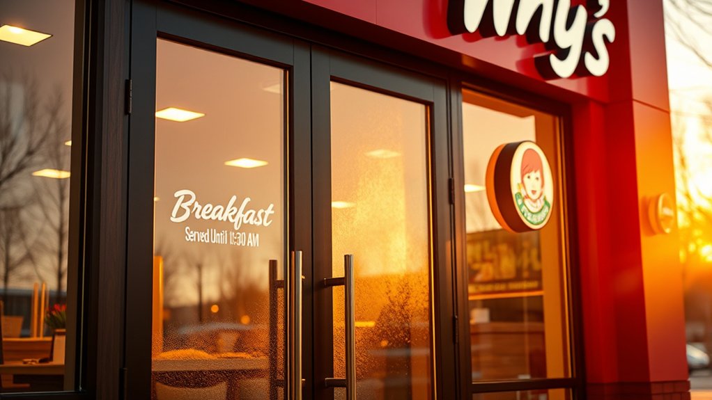 wendy s breakfast starts 6 30